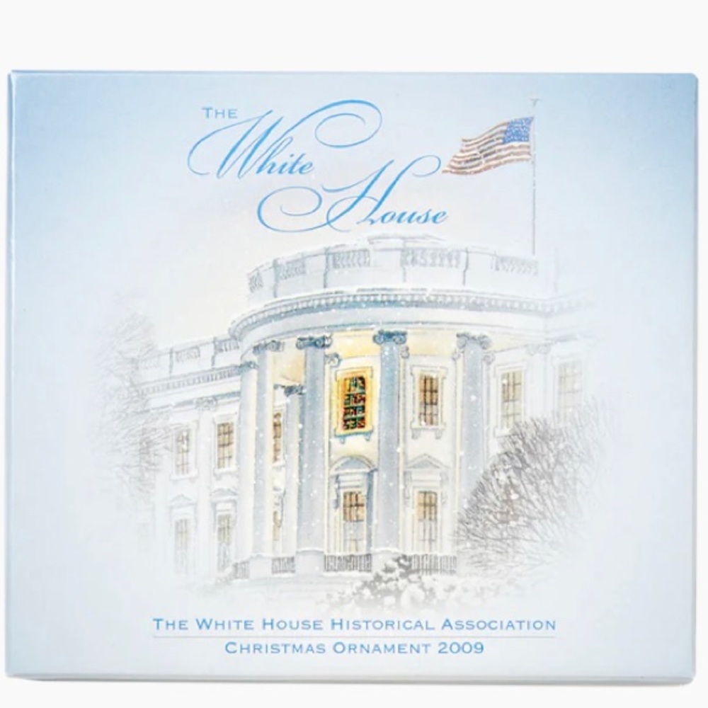Official 2009 White House Historical Association Cleveland Christmas Ornament